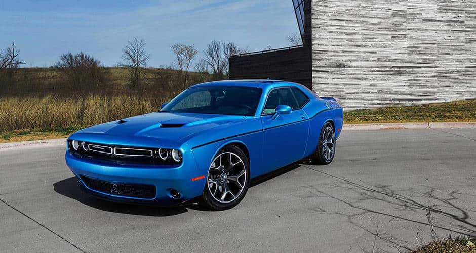 2016 Dodge Challenger blue
