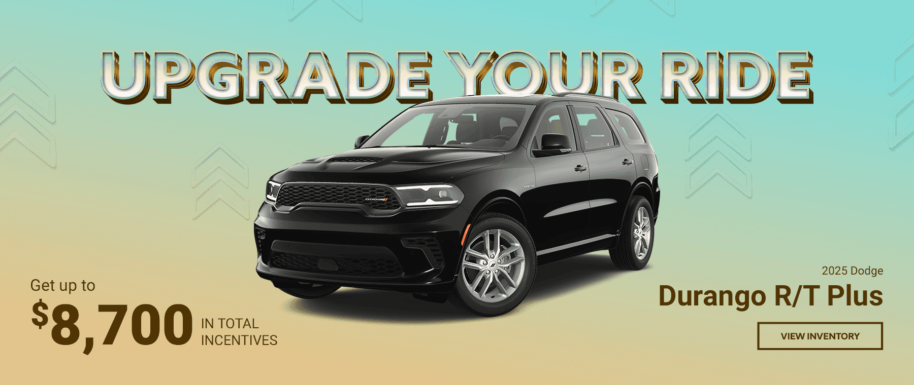 2025 Dodge Durango R/T Plus Get Up to $8700 IN TOTAL INCENTIVES