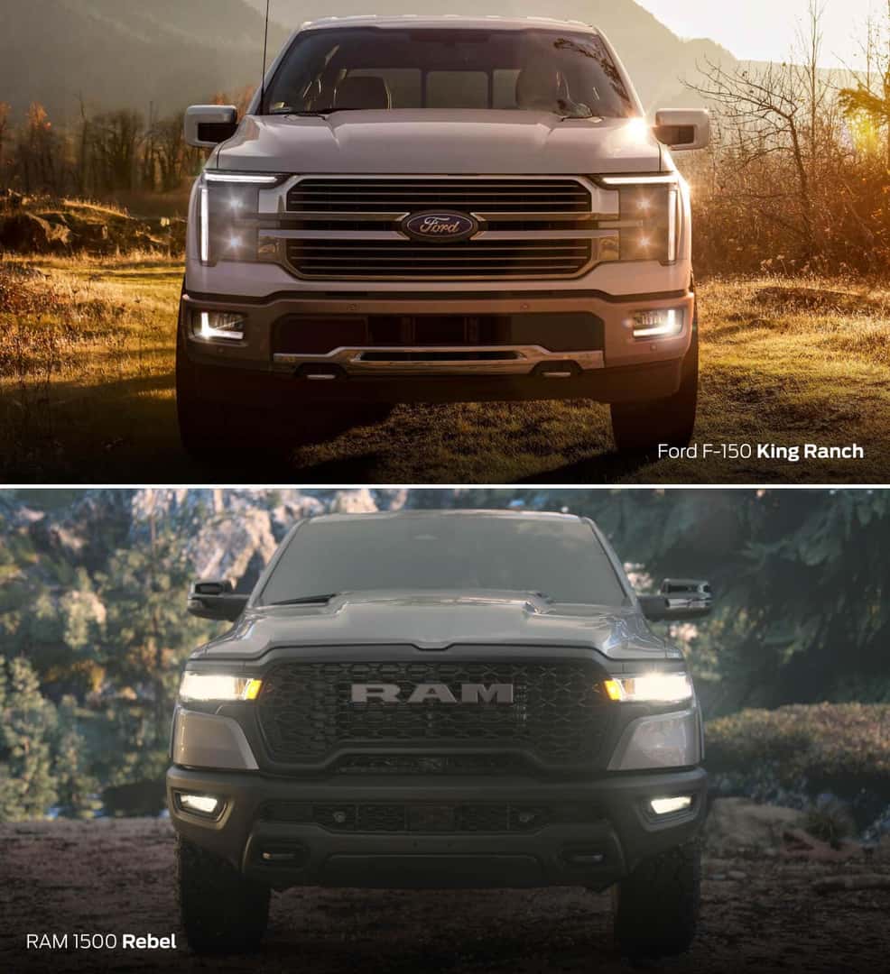 Ford F-150 vs. Ram 1500: Engines & Specs