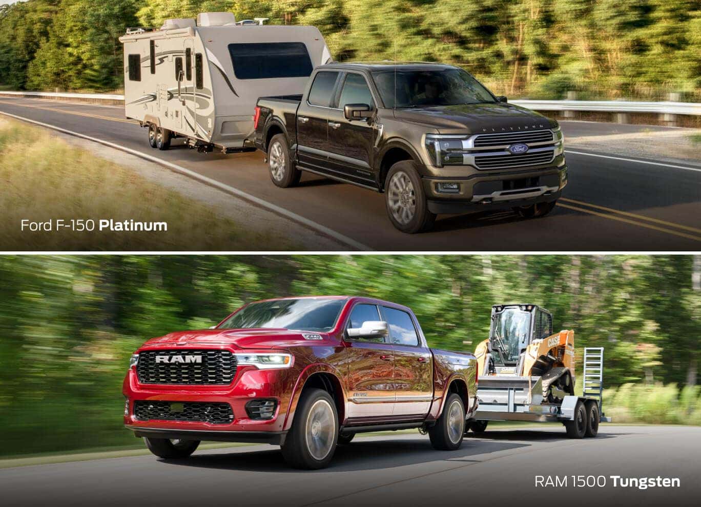 Ford F-150 vs. Ram 1500: Towing & Payload