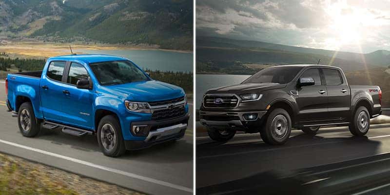 2022 Chevrolet Colorado vs 2022 Ford Ranger | Garber Chevrolet Webster