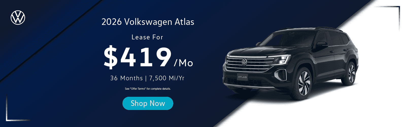 $419 lease for 36 months