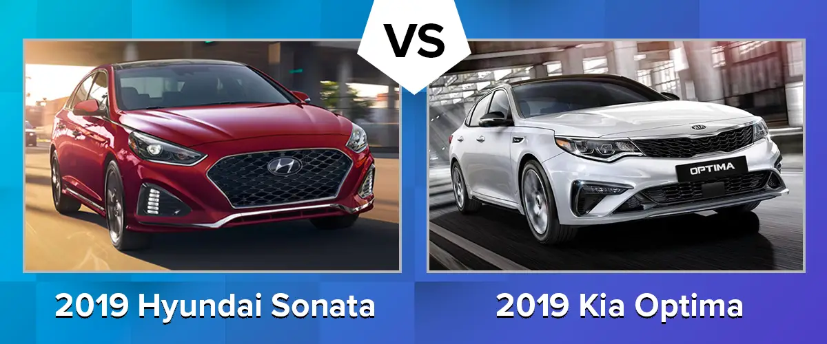 Compare the 2019 Hyundai Sonata vs 2019 Kia Optima Chicago IL