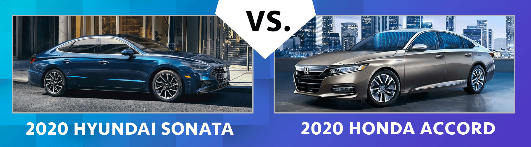 2020 Sonata vs 2020 Accord Performance