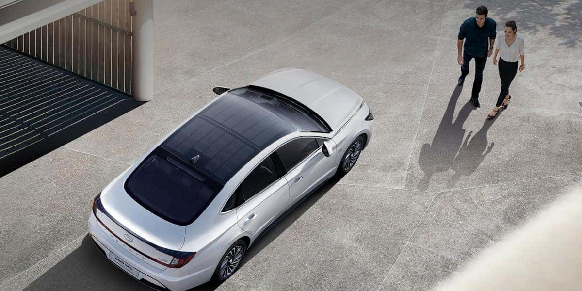 Solar roof deals hyundai