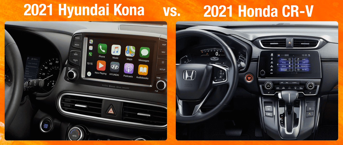 2021 Hyundai Kona Vs 2021 Honda CR-V | Family Hyundai