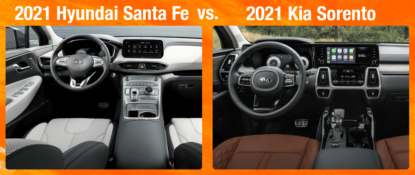 2021 Hyundai Santa Fe vs 2021 Kia Sorento | Family Hyundai