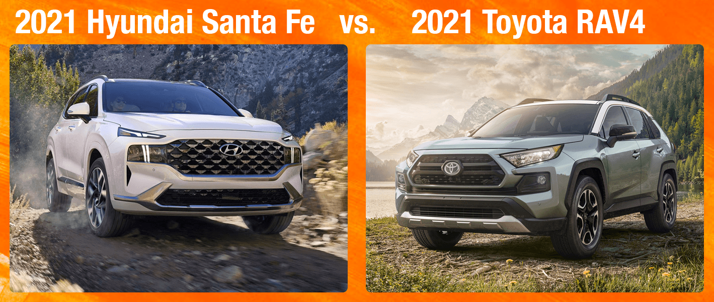 2021 Santa Fe vs 2021 Toyota RAV4 Chicago IL | Family Hyundai