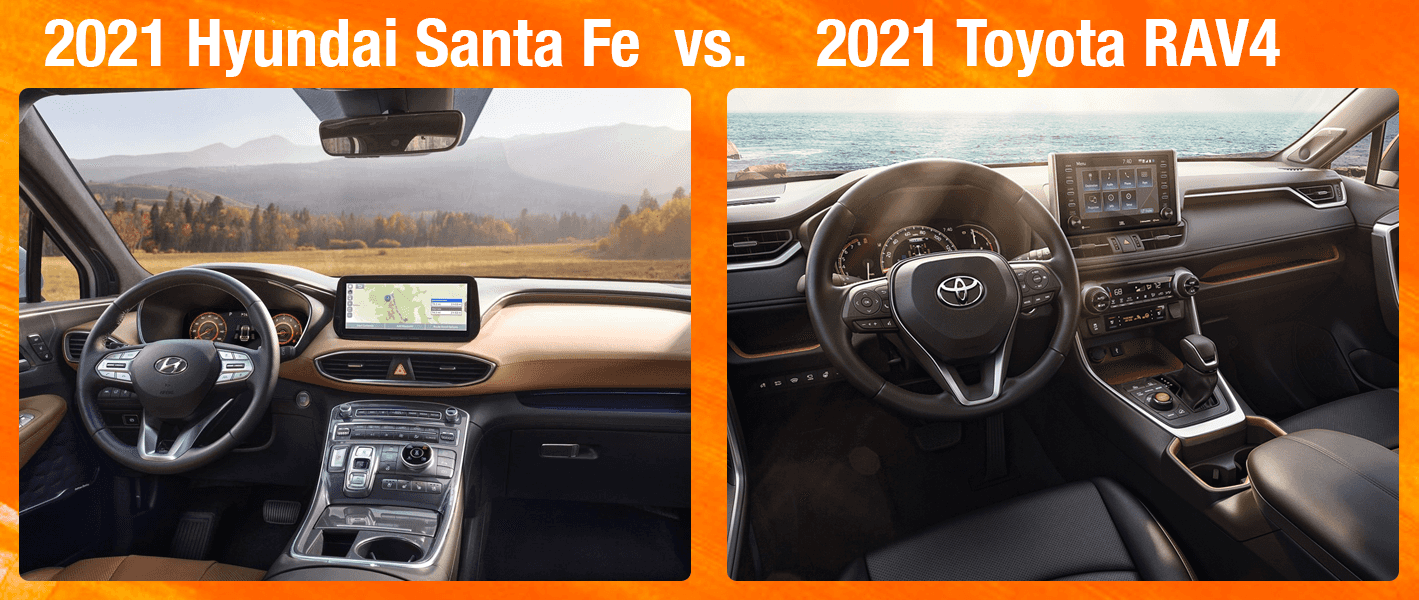 2021 Santa Fe vs 2021 Toyota RAV4 Chicago IL | Family Hyundai