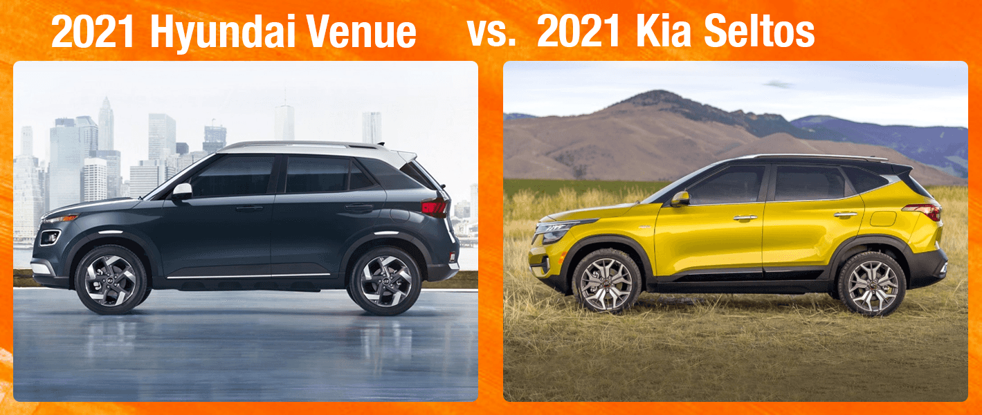 Difference Between the 2021 Hyundai Venue and 2021 Kia Seltos Chicago