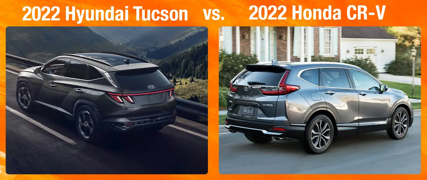 Five 2022 Hyundai Tucson Features The 2022 Honda CR-V Doesn't Have ...