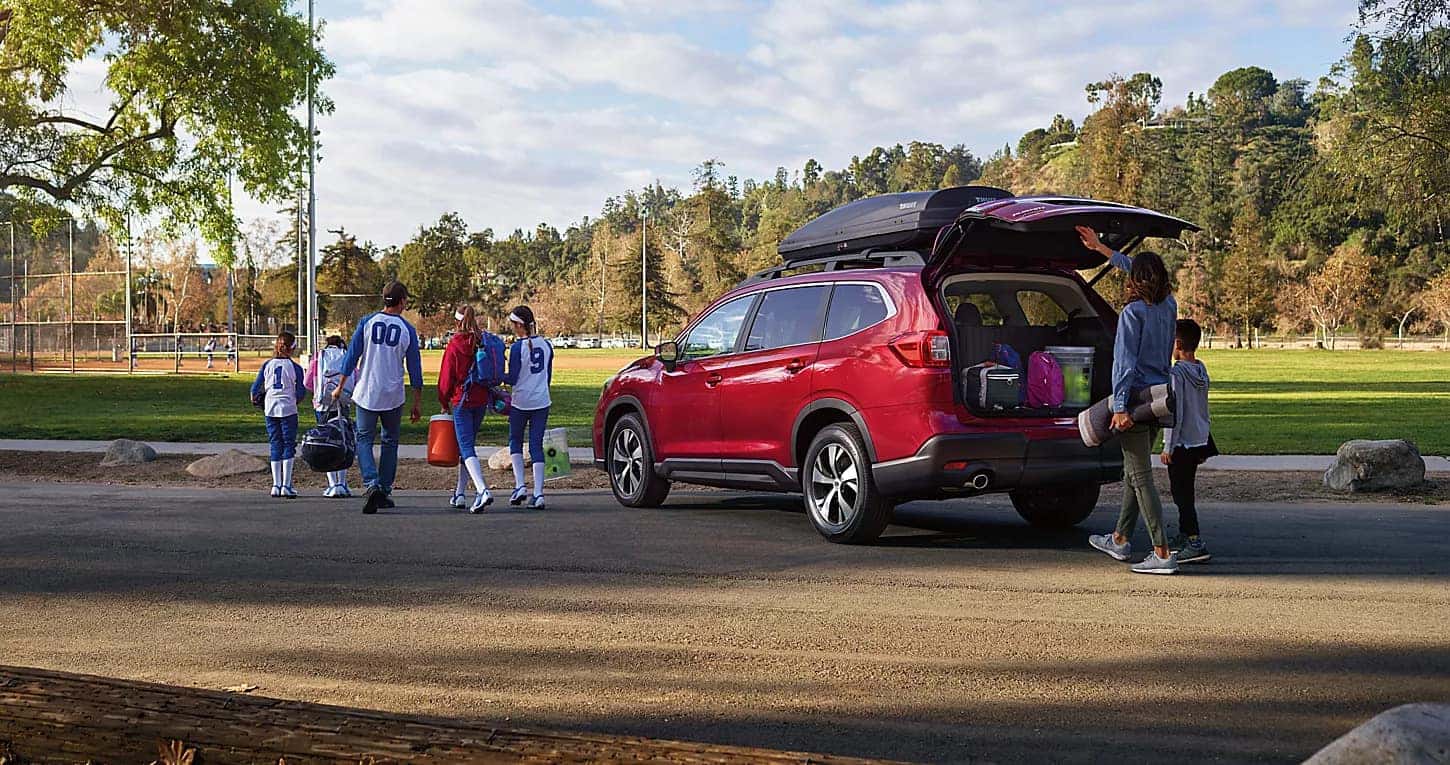 Subaru Ascent all-wheel drive system in action