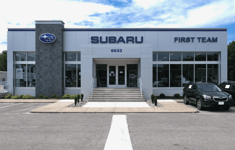 Exterior of First Team Subaru Norfolk