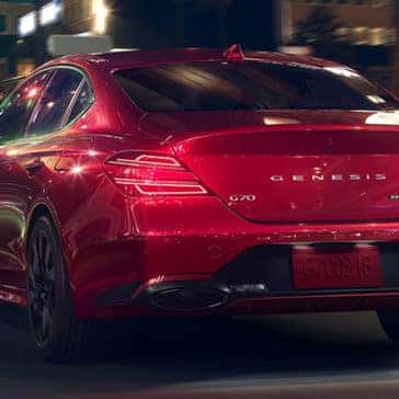 2023 Genesis G70 Red
