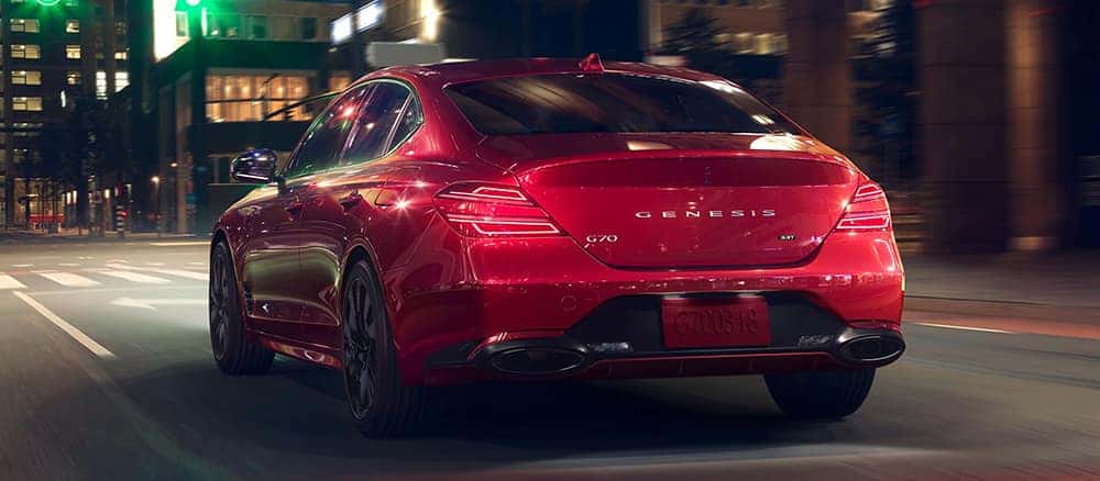2023 Genesis G70 Red