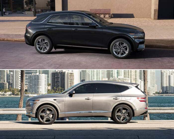 2025 Genesis GV80 Vs. GV70: Specs, Dimensions & Safety