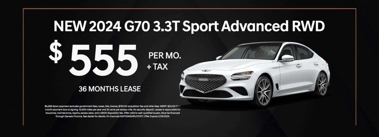 Genesis Lease Deals & Finance Specials | Genesis San Diego