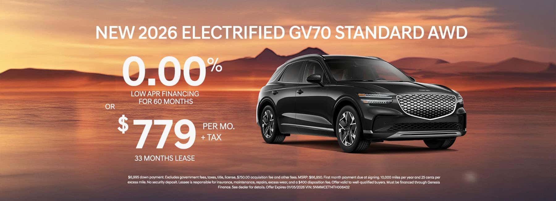 Genesis Lease Deals & Finance Specials | Genesis San Diego