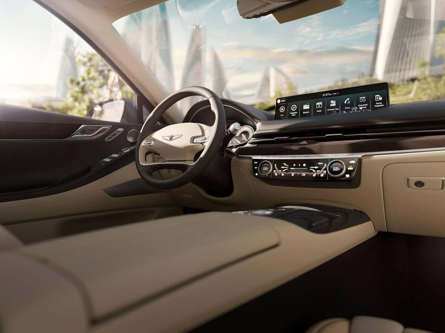 Genesis G80 Interior Tech