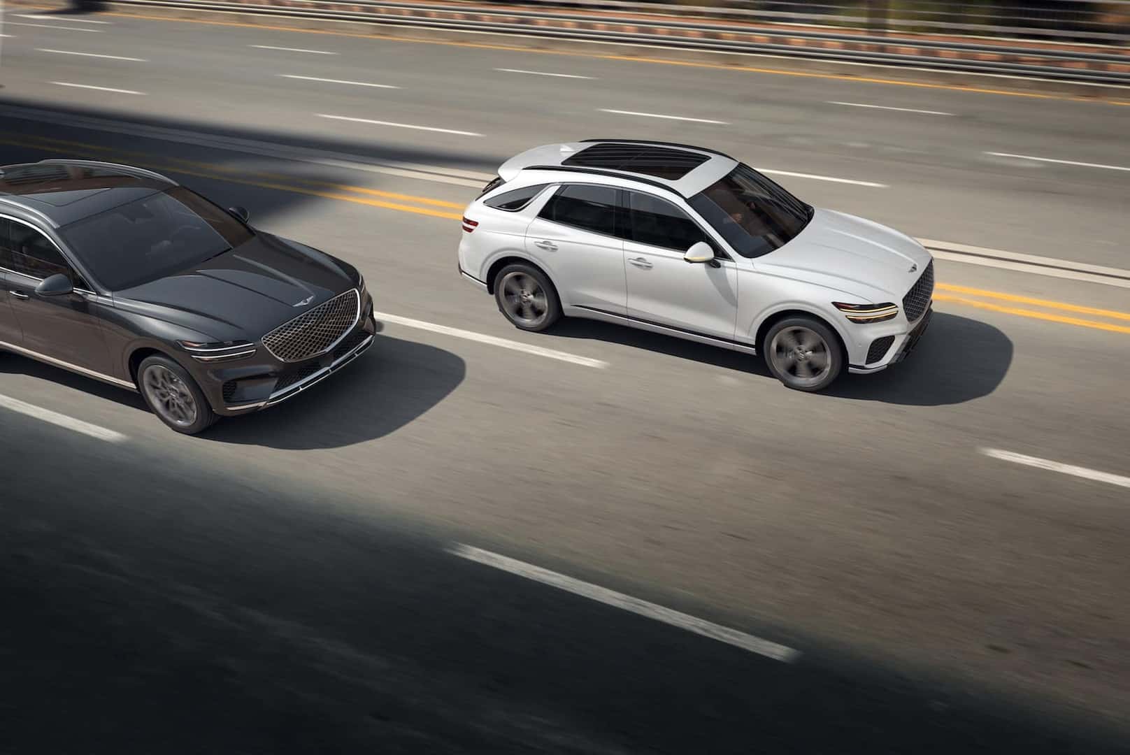 Genesis GV70 Highway Driving