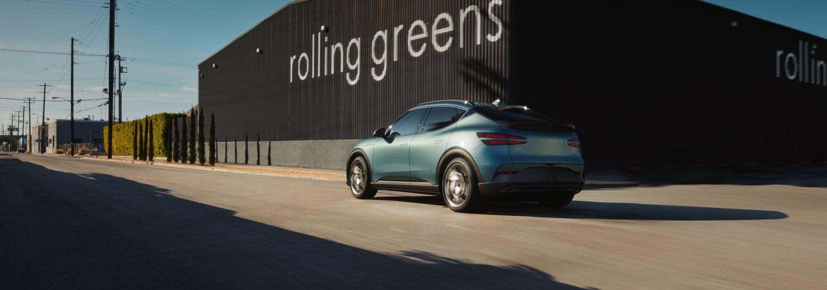 Genesis GV60 accelerating