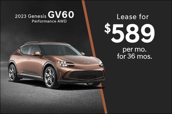 New 2023 Genesis GV60 Performance AWD