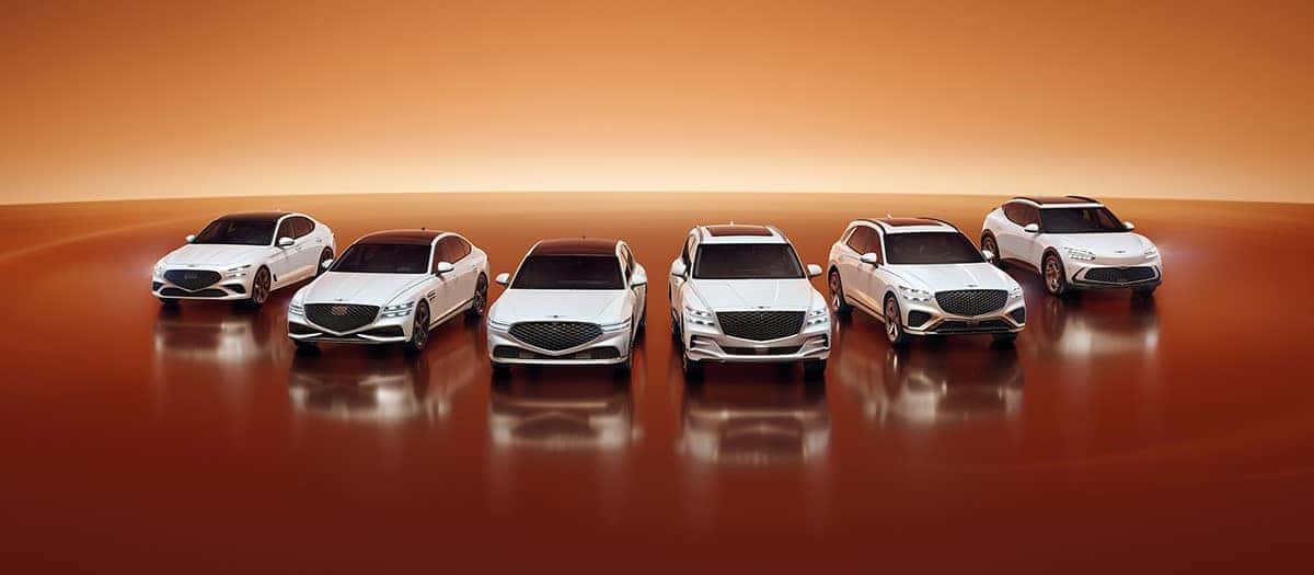 Pack of Genesis Vehicles