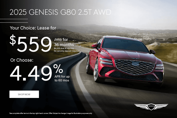 2025 Genesis G80 2.5T AWD