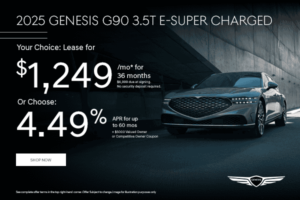 2025 Genesis G90 3.5T E-SUPER CHARGED