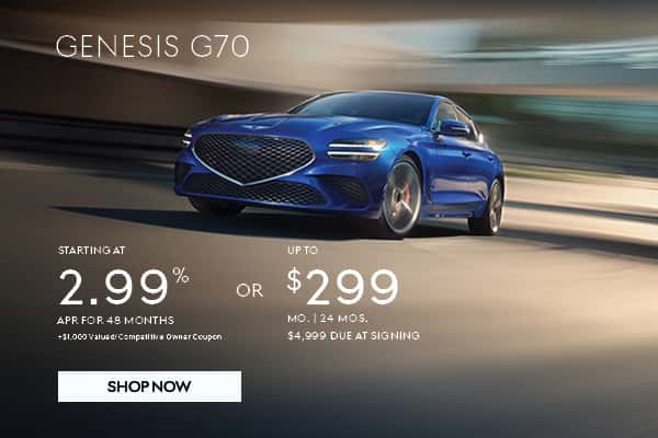 2026 Genesis G70 2.5T AWD