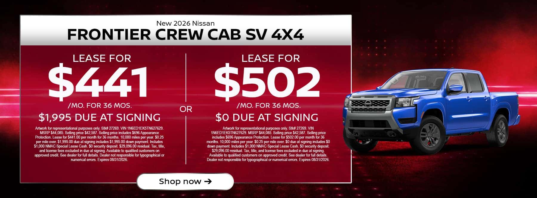Frontier Offer