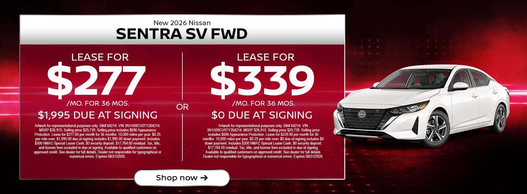 Sentra Offer