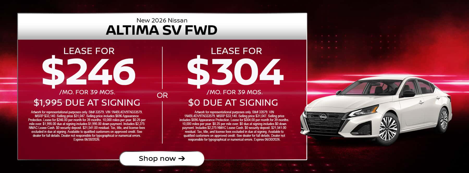 Altima Lease Offer