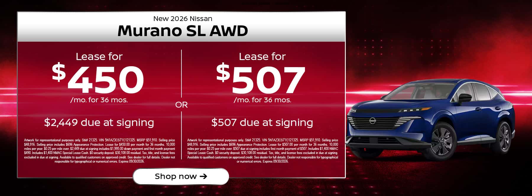 Murano Offer