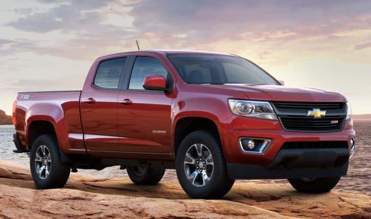Red 2015 Colorado Truck