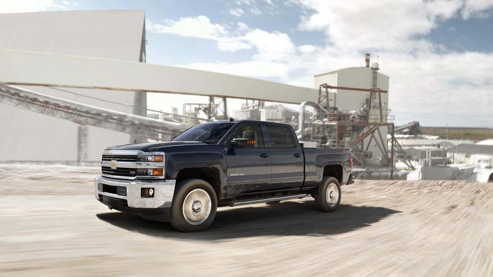2016 Chevy Silverado HD parked
