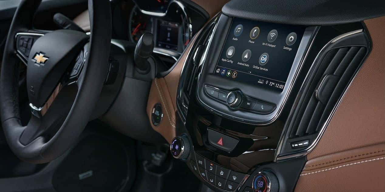 infotainment in 2019 Chevrolet Cruze