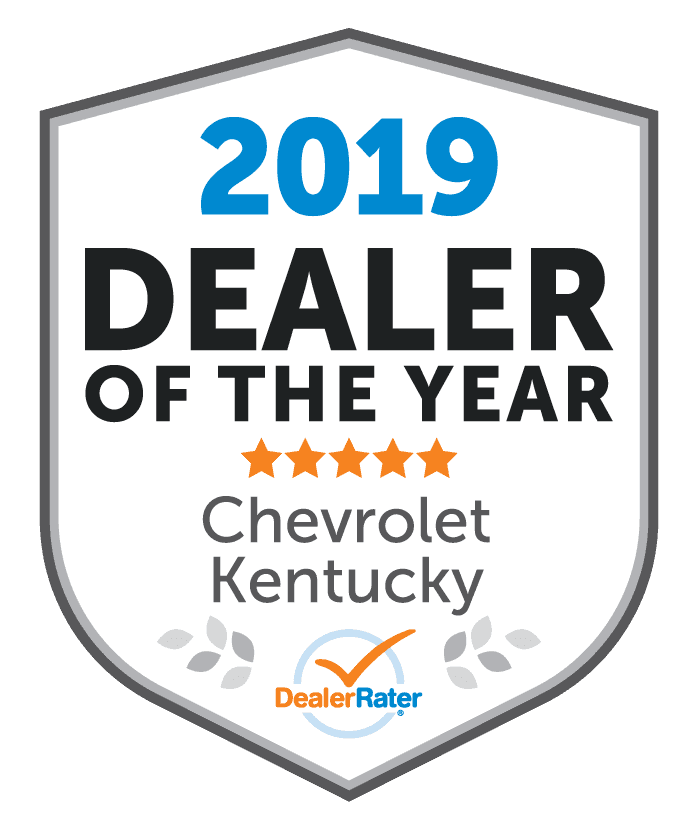 2019 DealerRater Dealer of the Year Chevy Kentucky