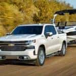 2020 Chevy Silverado 1500 Towing a Boat