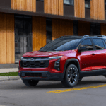 2026 Chevy Equinox parked on city street