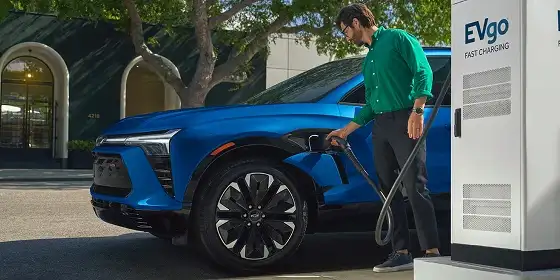 2026 Chevrolet Blazer EV LT charging