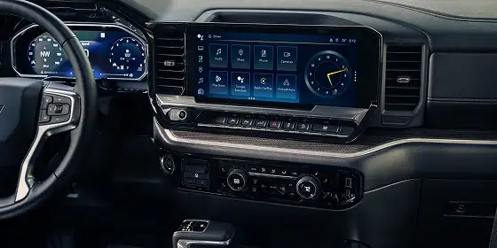 2026 Chevrolet Silverado 2FL LT 4x4 Crew Cab Interior View