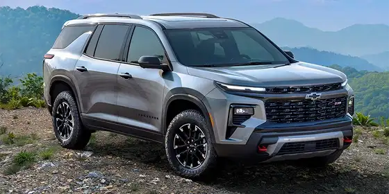 Chevy Safety Assist features in action on the 2026 Traverse