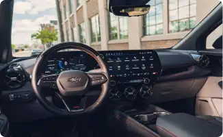Chevy Blazer EV technology and infotainment image