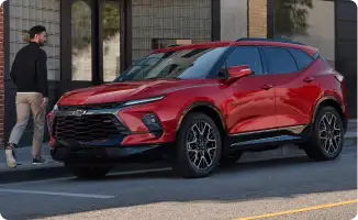 Chevy Blazer towing image