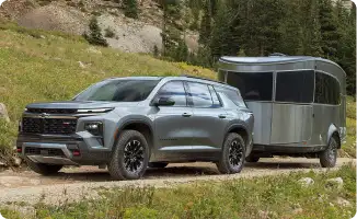 Chevy Traverse powertrain and towing reference image