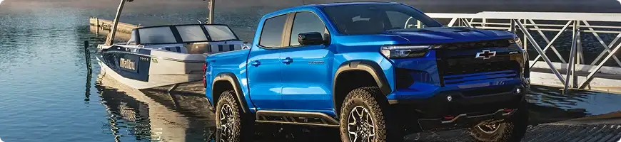 Chevrolet Colorado, a midsize pickup with a real trailer rating