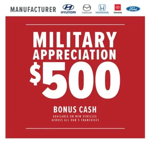 Military Appreciation | Grappone Automotive Group