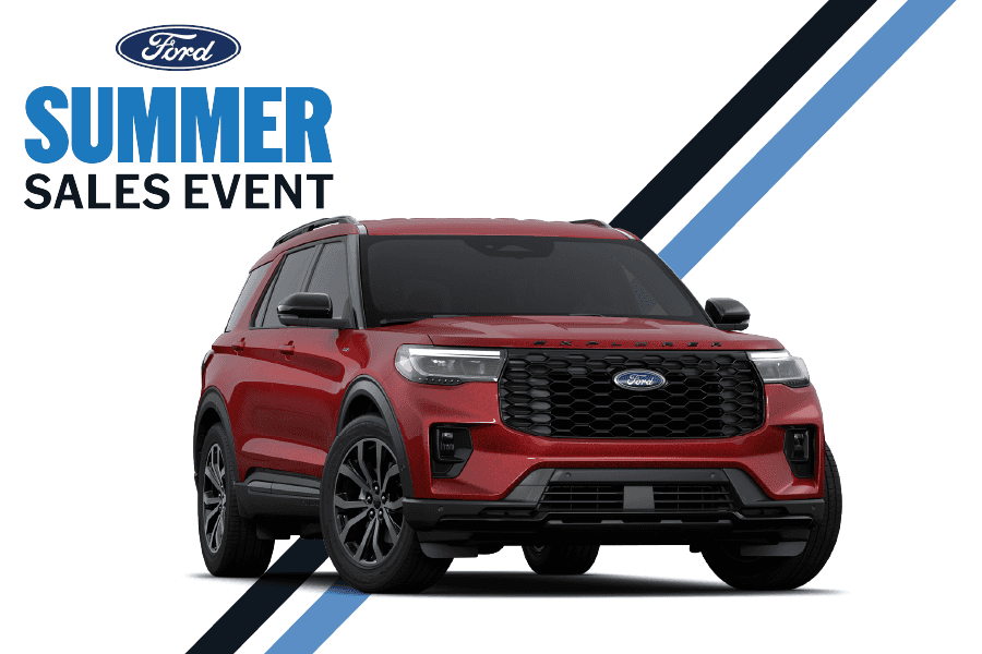 2026 Ford Explorer - 0% APR for 36 months, $1,000 towards Down Payment + No Payments for 90 Days