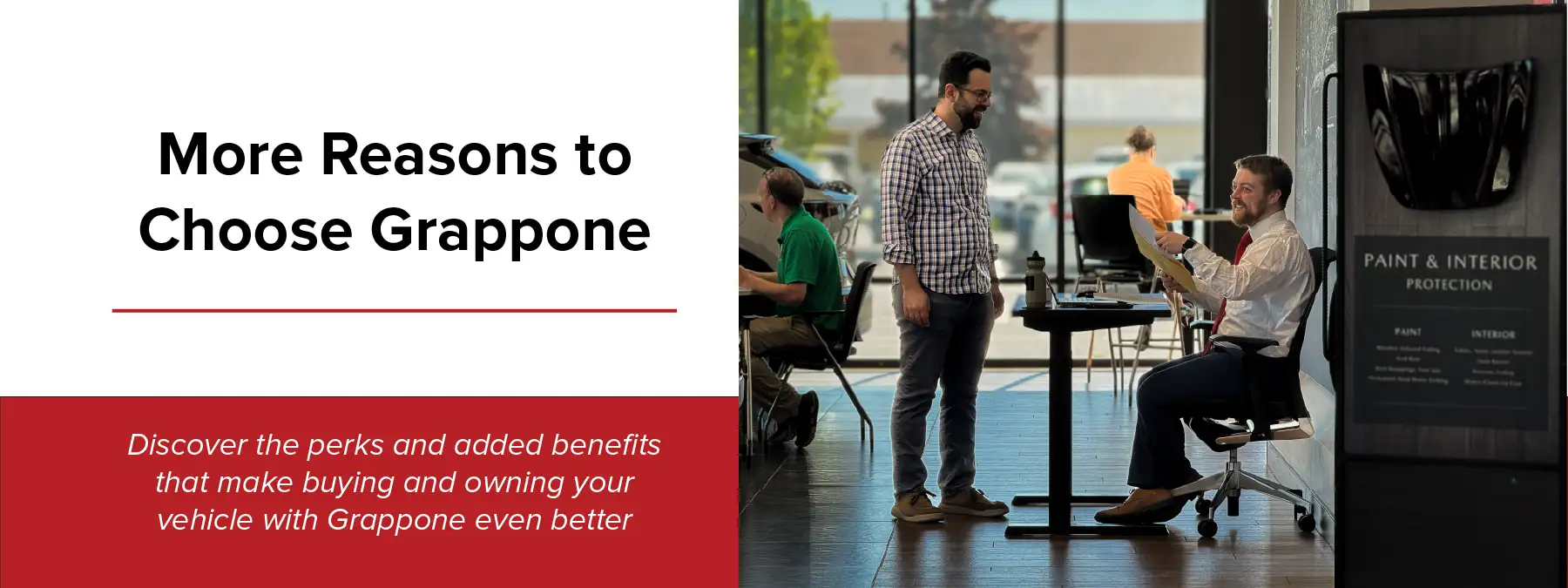 Grappone Perks Banner